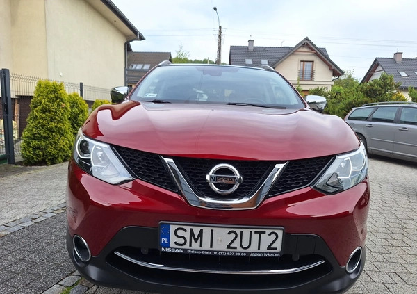 Nissan Qashqai cena 67950 przebieg: 89450, rok produkcji 2015 z Mikołów małe 191